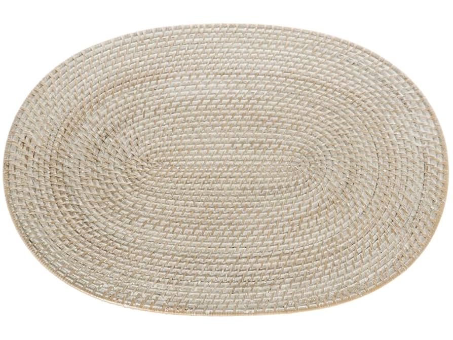 KOUBOO ラグナ テーブルプレイスマット ホワイトウォッシュ 2枚セット KOUBOO ラグナ テーブルプレイスマット ホワイトウォッシュ 2枚